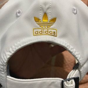 White Adidas Hat